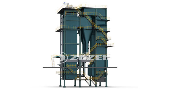 DHX series circulating fuidized bed(CFB) steam boiler